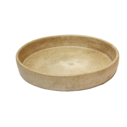 Misa ceramiczna betonowa szkliwuona Kremowa 28cm